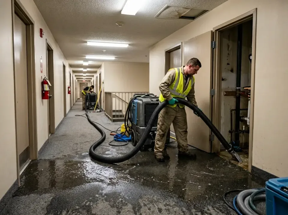 multi-unit-apartment-hallway-f-005 — frequently asked questions, Emergency Burst Pipe Water Extraction & Removal in Fergus F…